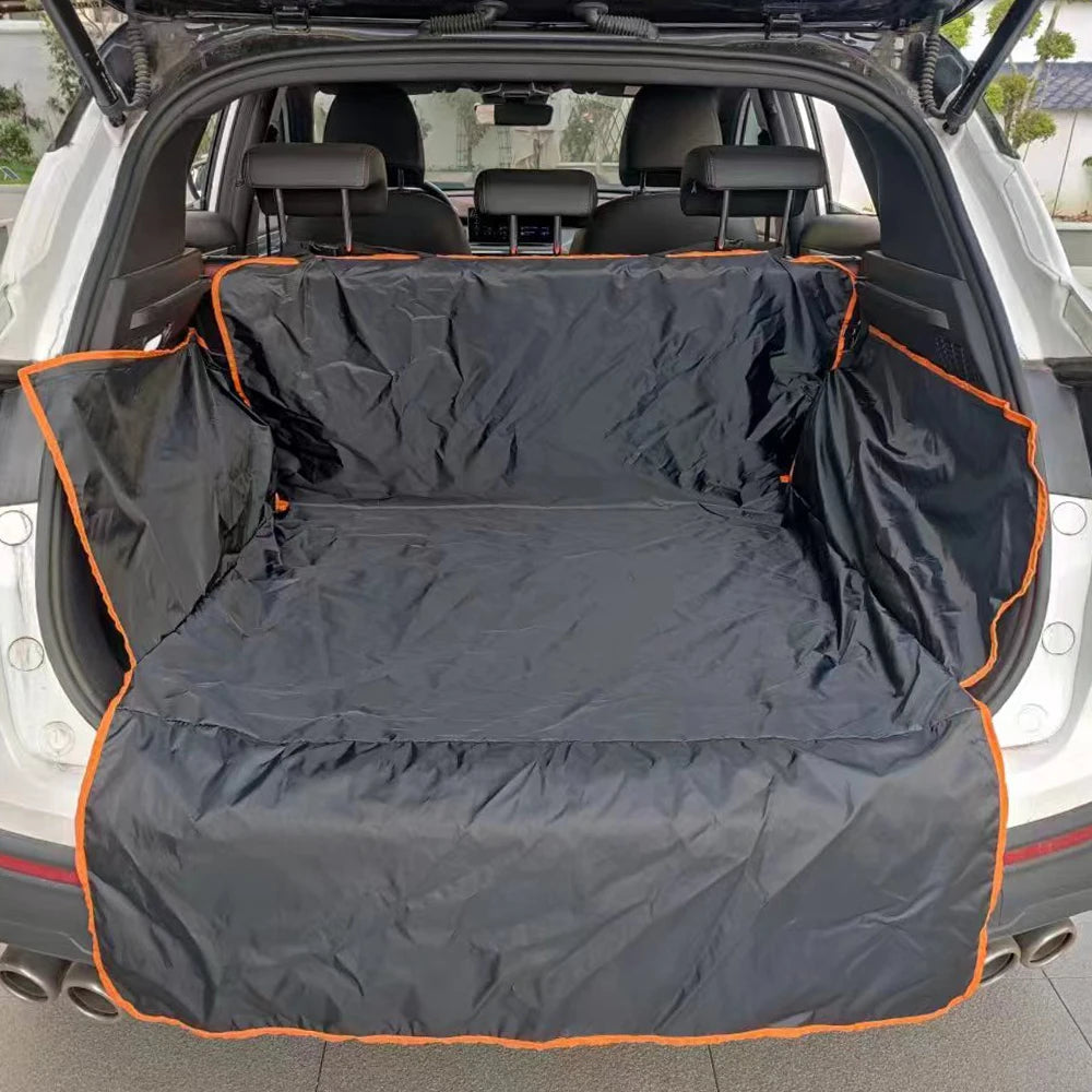 Revestimiento de carga SUV para perros, cubierta de carga impermeable para mascotas, alfombrilla de cubierta de asiento para perros para SUV, sedanes, furgonetas